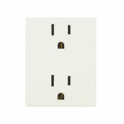 Simon Tomacorriente 82424-40, 2 Enchufes, 127V, 15A, Blanco