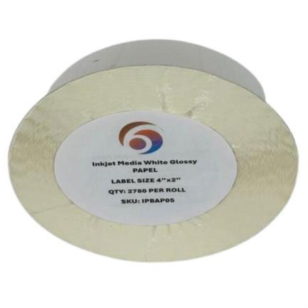 Six Graphics Etiqueta Adhesiva IPBAP05, 101.6 x 50.8mm, 2780 Etiquetas, Blanco