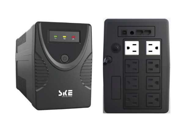 No Break Skele GP1200 Línea Interactiva, 720W, 1.200VA, Entrada 81V - 145V, Salida 100V - 120V, 8 Salidas 