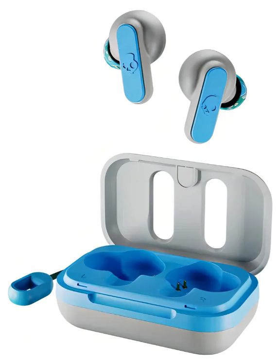 Skullcandy Audífonos Intrauriculares con Micrófono DIME XT 2, Inalámbrico, Bluetooth, Azul