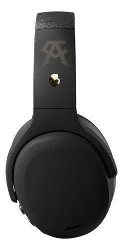 Skullcandy Audífonos con Micrófono Crusher Anc 2 Canelo Edición Especial, Bluetooth, Inalámbrico, USB-C, Negro/Oro