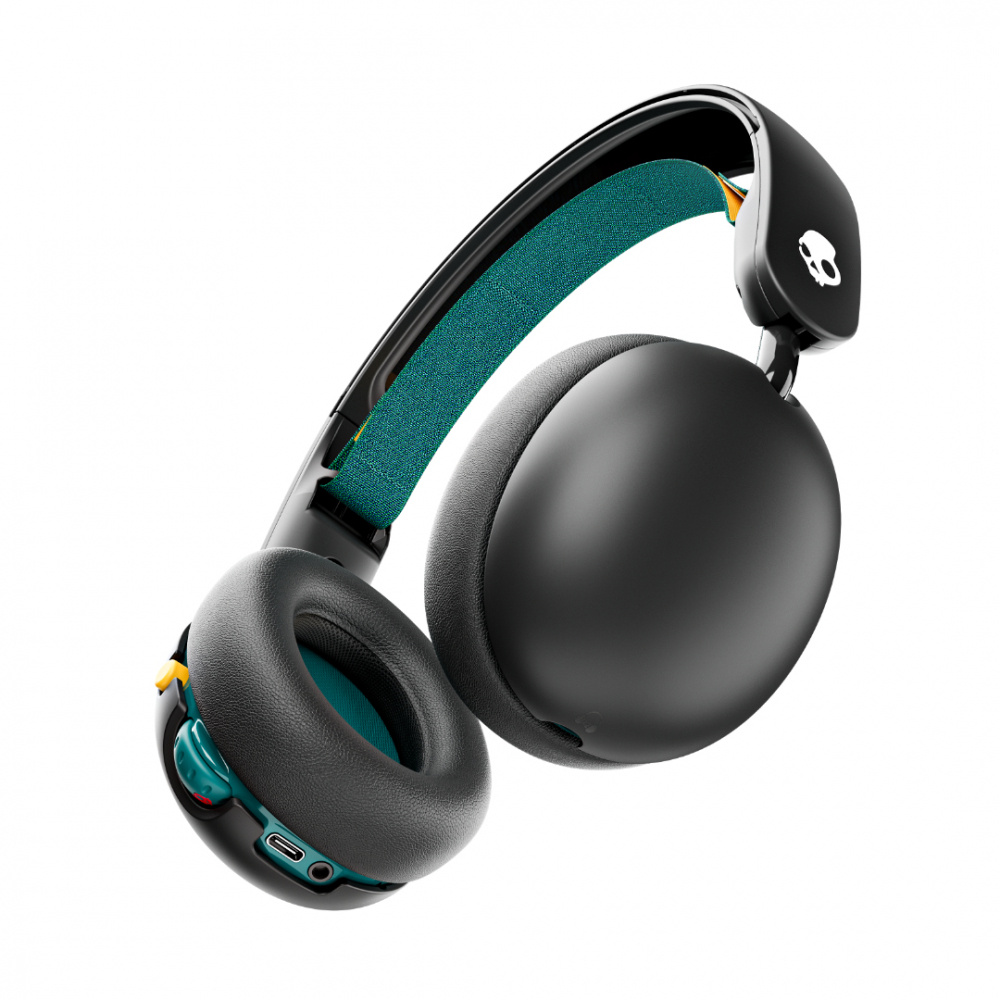 Skullcandy Audífonos con Micrófono Grom On-Ear, Bluetooth, Inalámbrico, 3.5mm, Negro