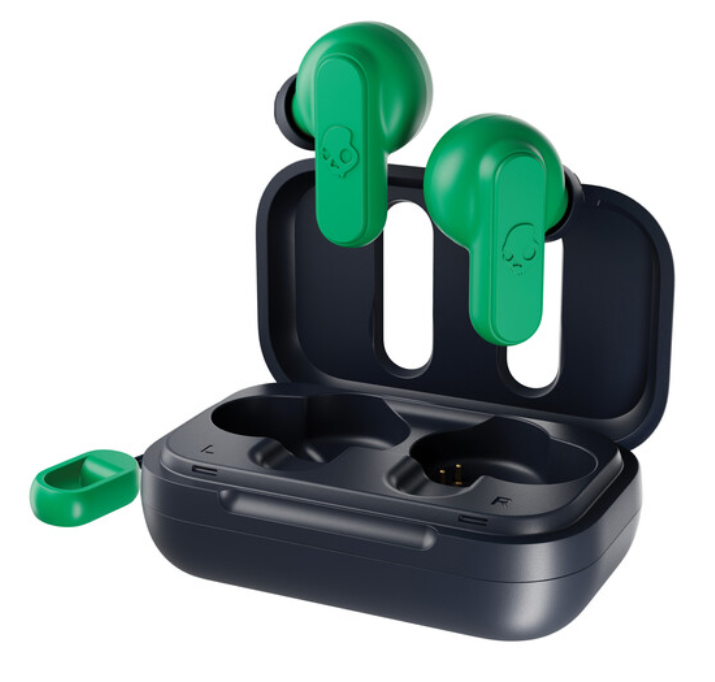 Skullcandy Audífonos Intrauriculares con Micrófono DIME, Inalámbrico, Bluetooth, Verde