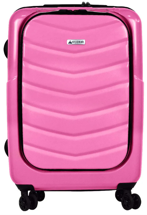 Skypeak Maleta Pearl, 24", Cerradura de Llave TSA, Rosa