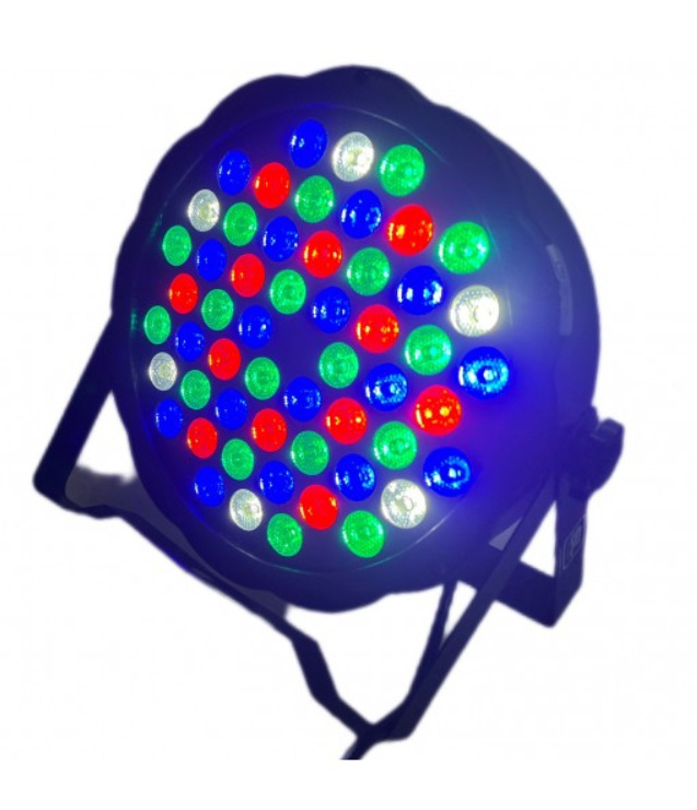 SL Prolight Proyector de Luz PAR-LED014G-9, 54 Leds, RGBW