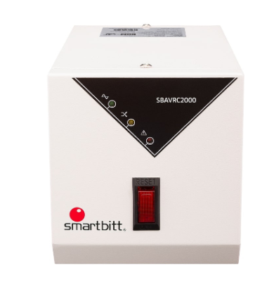 Regulador Smartbitt Smartbitt R-BITT AC2000, 1.2kW, 2.000VA, Entrada 80 - 150V, Salida 120V, 1 Salida