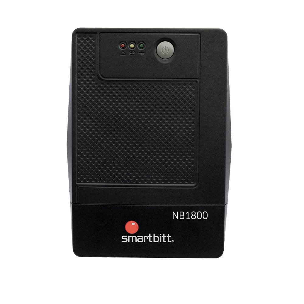 No Break Smartbitt SBNB1800P Línea Interactiva, 900W, 1.8kVA, Entrada 82V - 148V, Salida 100V - 120V, 8 Salidas
