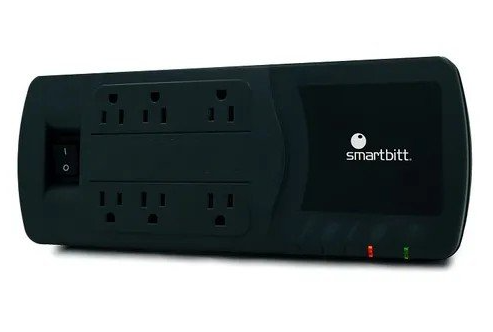 No Break Smartbitt SBNB480M Línea Interactiva, 240W, 480VA, Entrada 90V - 145V, Salida 90V - 480V, 6 Salidas