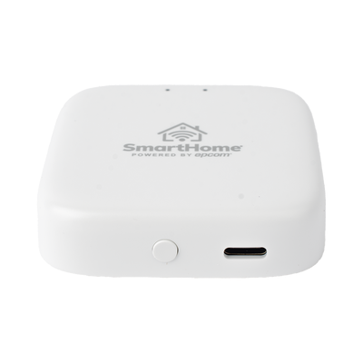 SmartHome by Epcom Smart Hub SHGATEWAYZWB Alámbrico, Wi-Fi, Zigbee