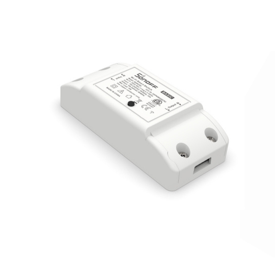 Sonoff Interruptor de Luz Inteligente BASIC R2, Wi-Fi, Blanco