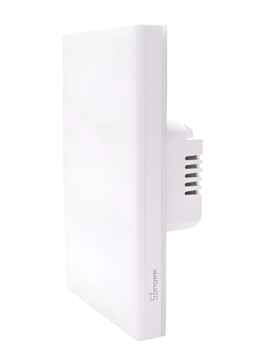Sonoff Interruptor de Luz Inteligente T5-3C-120, 3 Botones, Wi-Fi, Blanco