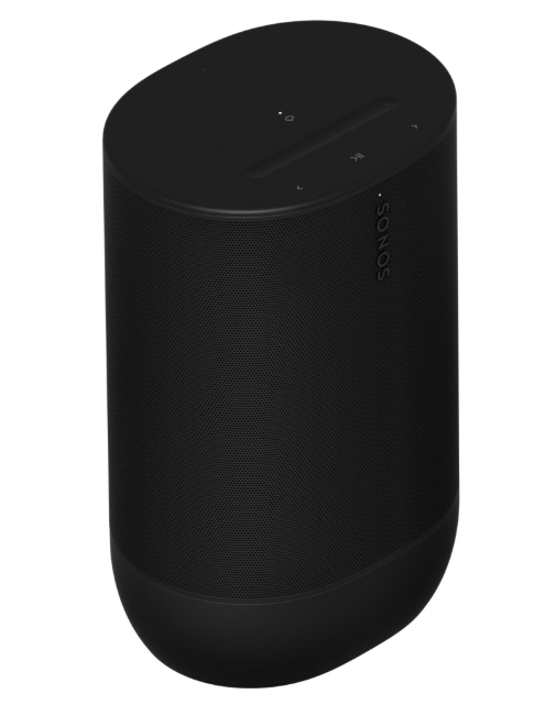 Sonos Bocina Portátil Move 2, Bluetooth, Inalámbrico, USB-C, 45W, Negro - Resistente a Polvo/Agua
