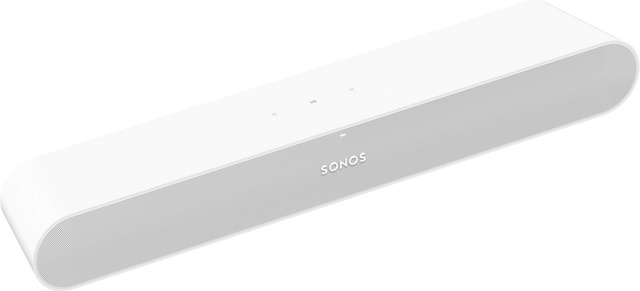 Sonos Barra de Sonido Ray, Wi-Fi, Inalámbrico, Blanco