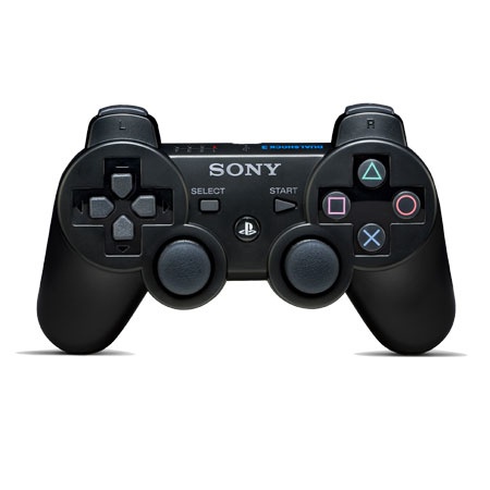 Sony DualShock 3 para PS3, Inalámbrico, Negro