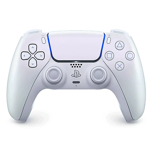 Sony Gamepad DualSense Chroma Pearl, para PlayStation 5, Alámbrico/Inalámbrico, Blanco
