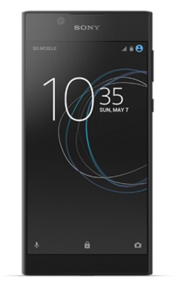 Smarphone Sony Xperia L1 5.5", 1280 x 720 Pixeles, 4G, Android 7.0, Negro