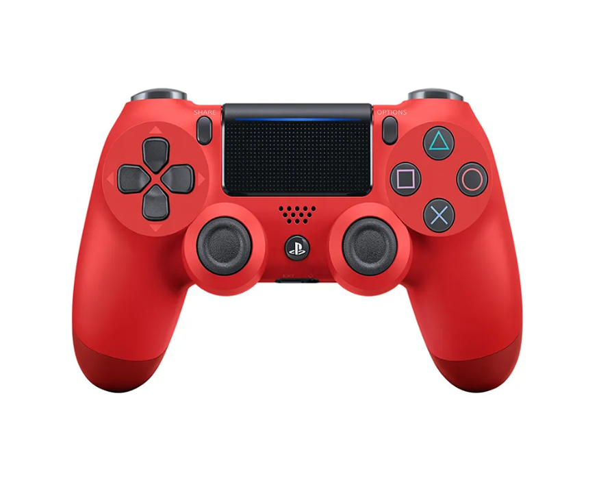Sony Gamepad DualShock 4, Inalámbrico, Rojo, para PlayStation 4