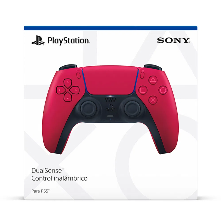 Sony Gamepad DualSense para PlayStation 5, Inalámbrico, Bluetooth, Rojo