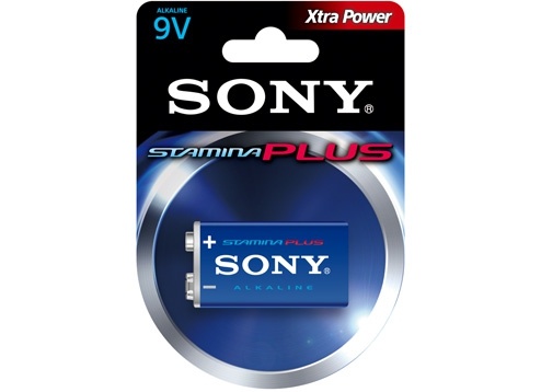 Sony Pila Stamina Plus 9V, 1 Pieza