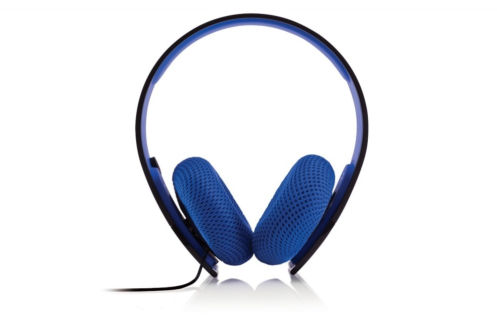 Sony Gaming Headset para PS3, Alámbrico, 3.5 mm/USB, Negro/Azul