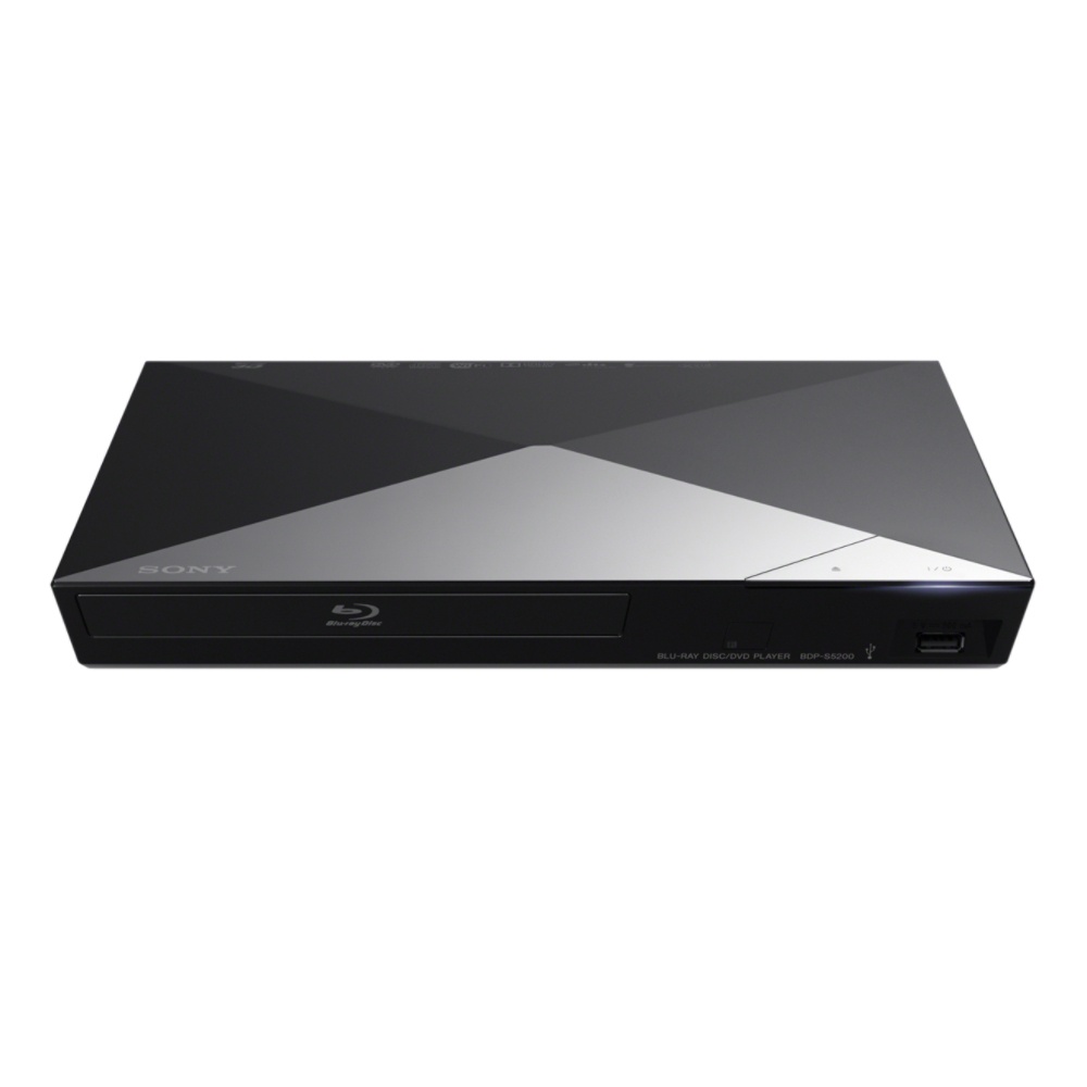 Sony BDP-S5200 Blu-ray Player, Full HD, 3D, HDMI, WiFi, USB 2.0, Externo, Negro