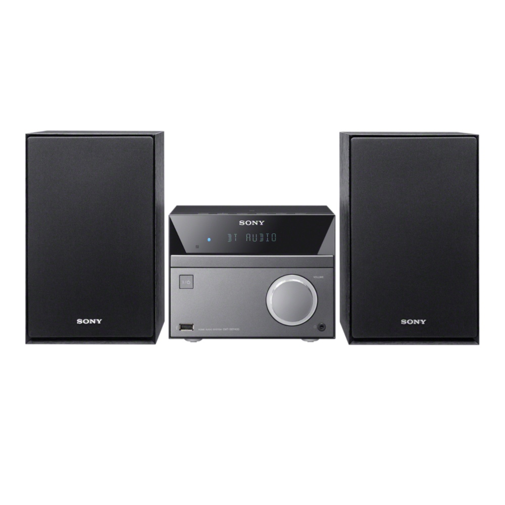 Sony CMT-SBT40D Micro Componente, Bluetooth, 50W RMS, USB, Negro/Gris
