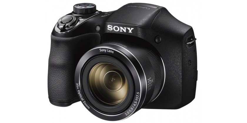 Sony Cyber-shot DSC-H300, 20.1MP, Zoom óptico 35x, Vídeo HD, Negro