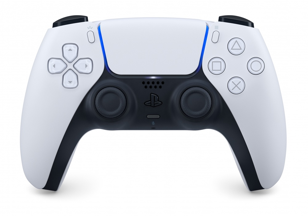 Sony Gamepad DualSense para PlayStation 5, Inalámbrico, Bluetooth, Negro/Blanco