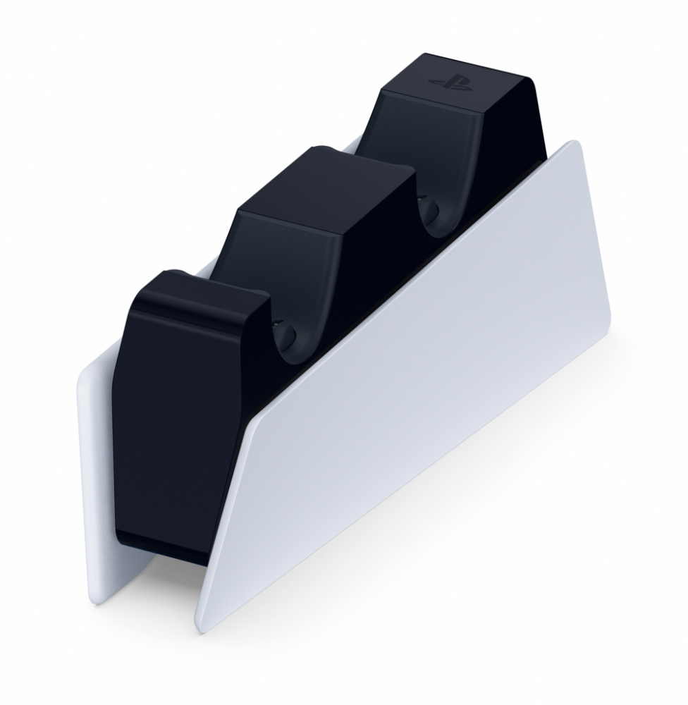 Sony Base de Carga para Controles de PlayStation 5, Negro/Blanco