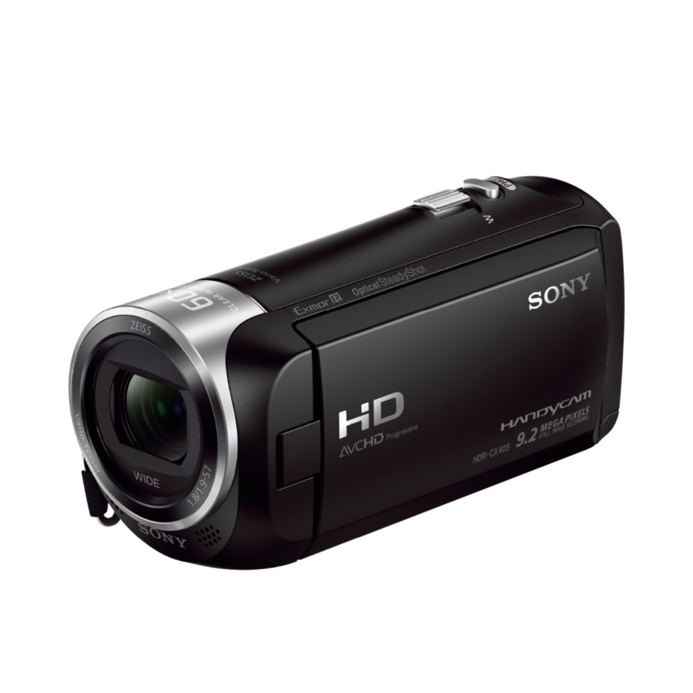 Cámara de Video Sony Handycam CX405 con sensor CMOS Exmor, 9.2MP, Zoom óptico 30x, Negro