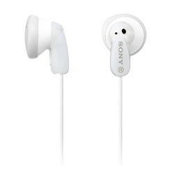 Sony Audífonos de Graves Potentes MDR-E9LP/W, Alámbrico, 1.2 Metros, Blanco