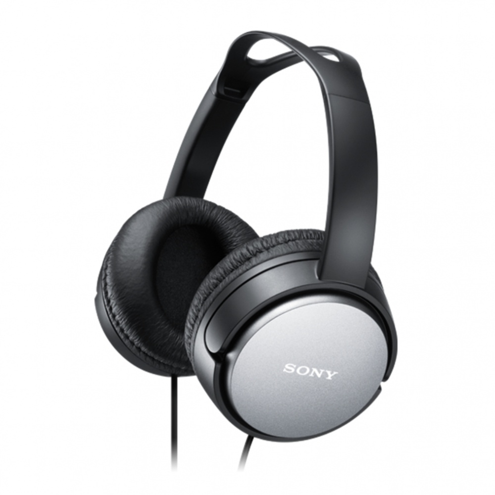 Sony Audífonos MDR-XD150, Alámbrico, 3.5mm, Negro/Plata