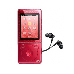 Sony Walkman NWZ-E474, MP3/MP4, 8GB, USB 2.0, Rojo