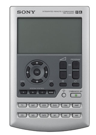 Sony Control Remoto Universal RM-AV2500T
