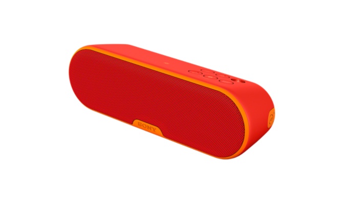 Sony Bocina Portátil SRS-XB2, Bluetooth, Inalámbrico, 2.0, USB 2.0, Rojo
