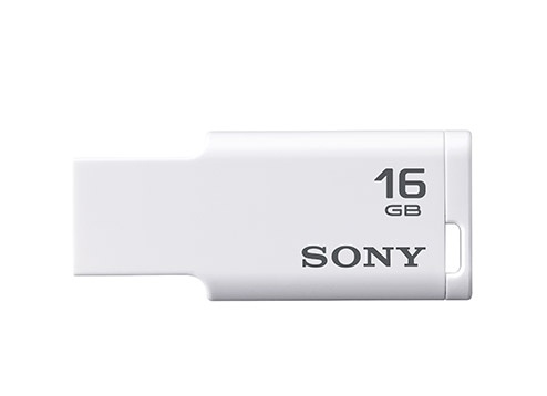 Memoria USB Sony Micro Vault TINY, 16GB, USB 2.0, Blanco
