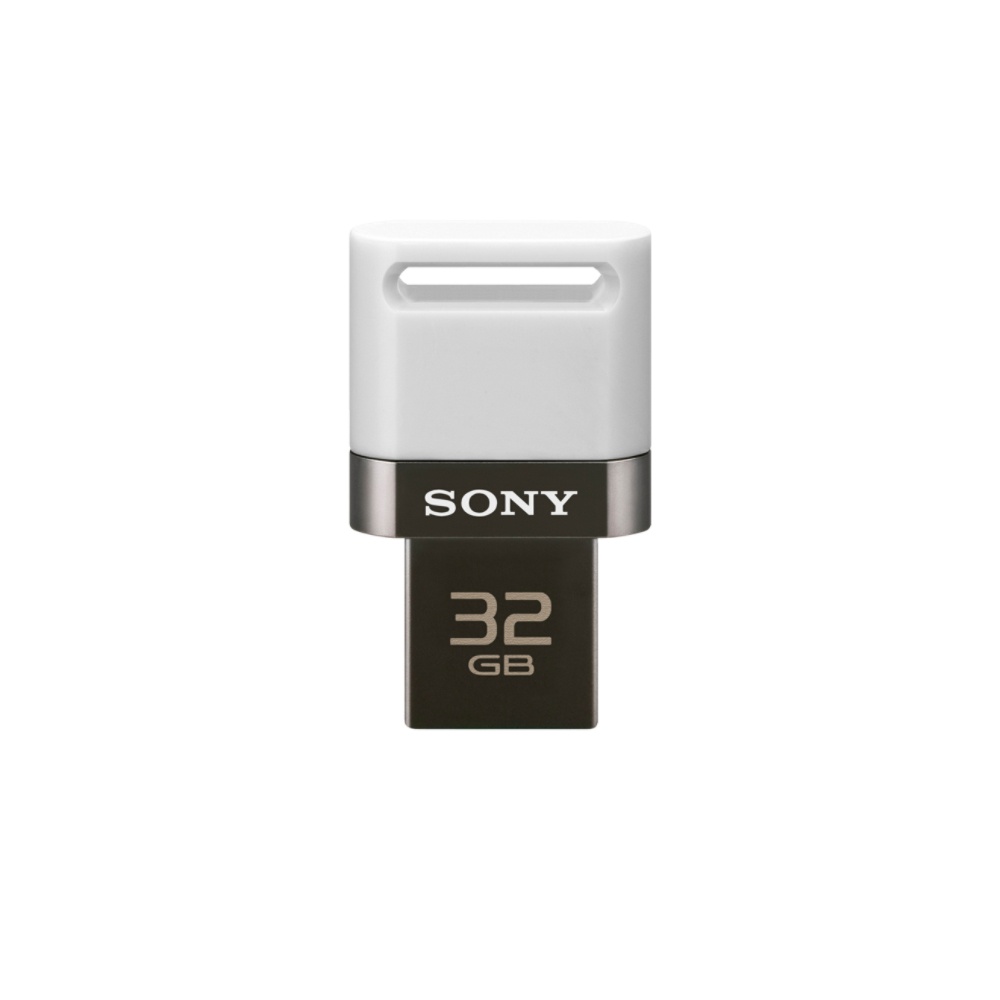 Memoria USB Sony MicroVault, 32GB, USB 2.0, Blanco