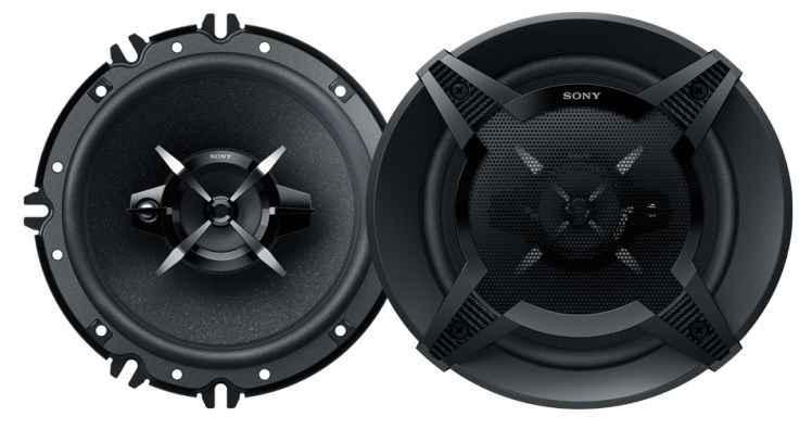 Sony Bocinas para Auto Mega Bass XS-FB1630, 270W, 3 Vías, 91dB, 5.1'', Negro
