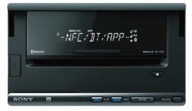 Sony Autoestéreo XSP-N1BT, Bluetooth, 4x 55W, CD/MP3, Negro