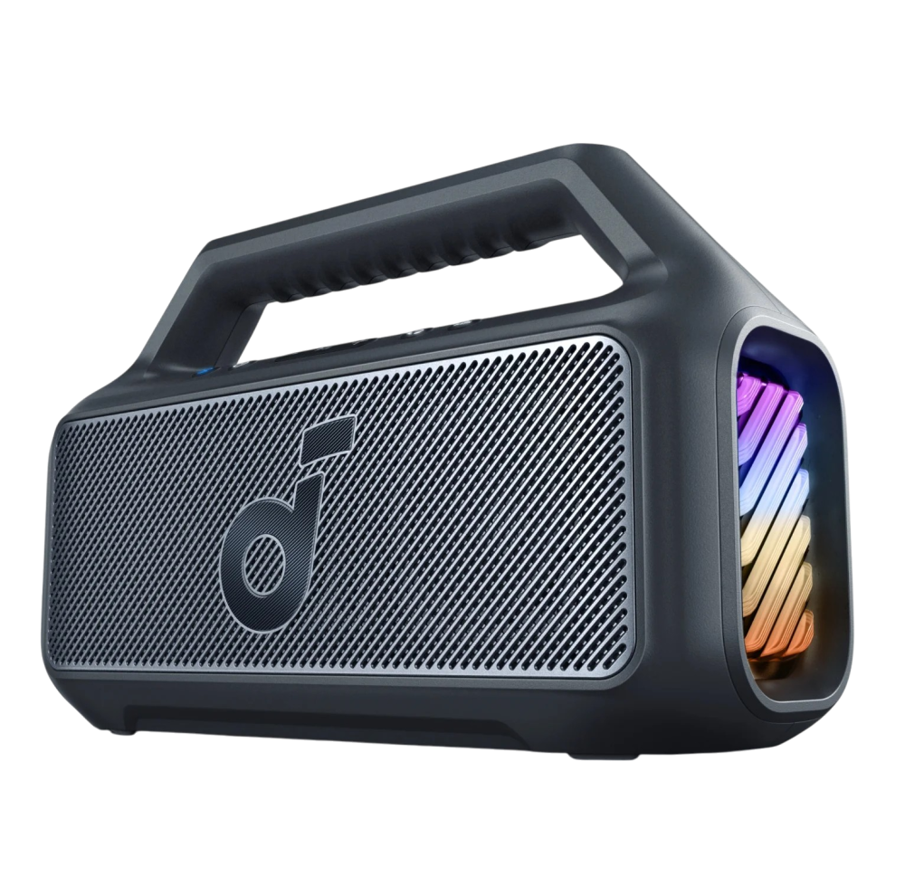 Soundcore Bocina Portátil Boom 2, Bluetooth, Alámbrico, USB-C, 80W, Negro - Resistente a Polvo/Agua