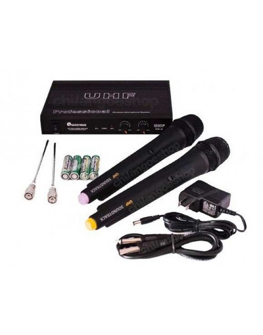 Soundtrack Set Micrófonos STW-28HU2, Inalámbricos, 350mA