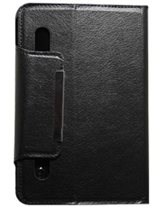 Space Funda Universal de Piel para Tablet 7.9'', Negro