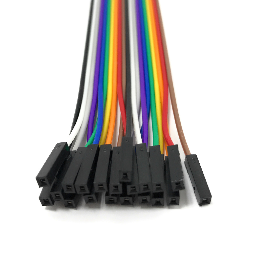 Sparkfun Kit de Jumpers Hembra - Hembra, 20 Piezas, Multicolor