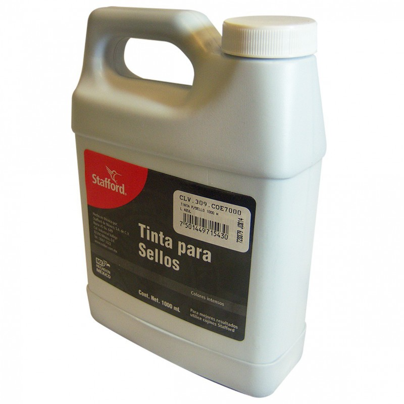 Stafford Tinta para Sello Color Azul 1000ml