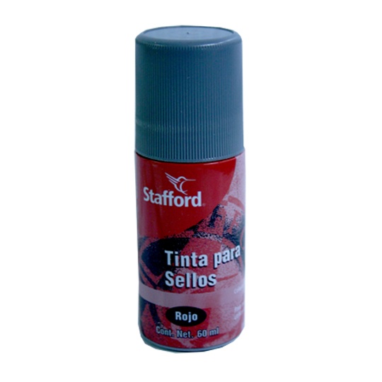 Stafford Tinta para Sello Color Rojo 60ml