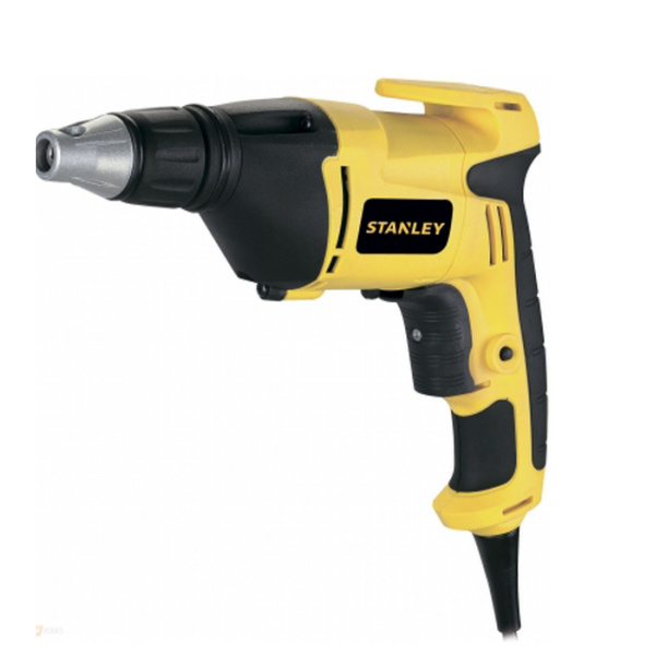 Stanley Atornillador para Tablaroca STDR5206, Alámbrico, 1/4”, 520W, Amarillo/Negro
