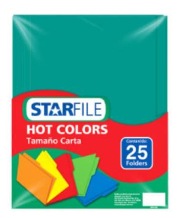 Starfile Fólder PH0049, Tamaño Carta, Azul, 25 Piezas