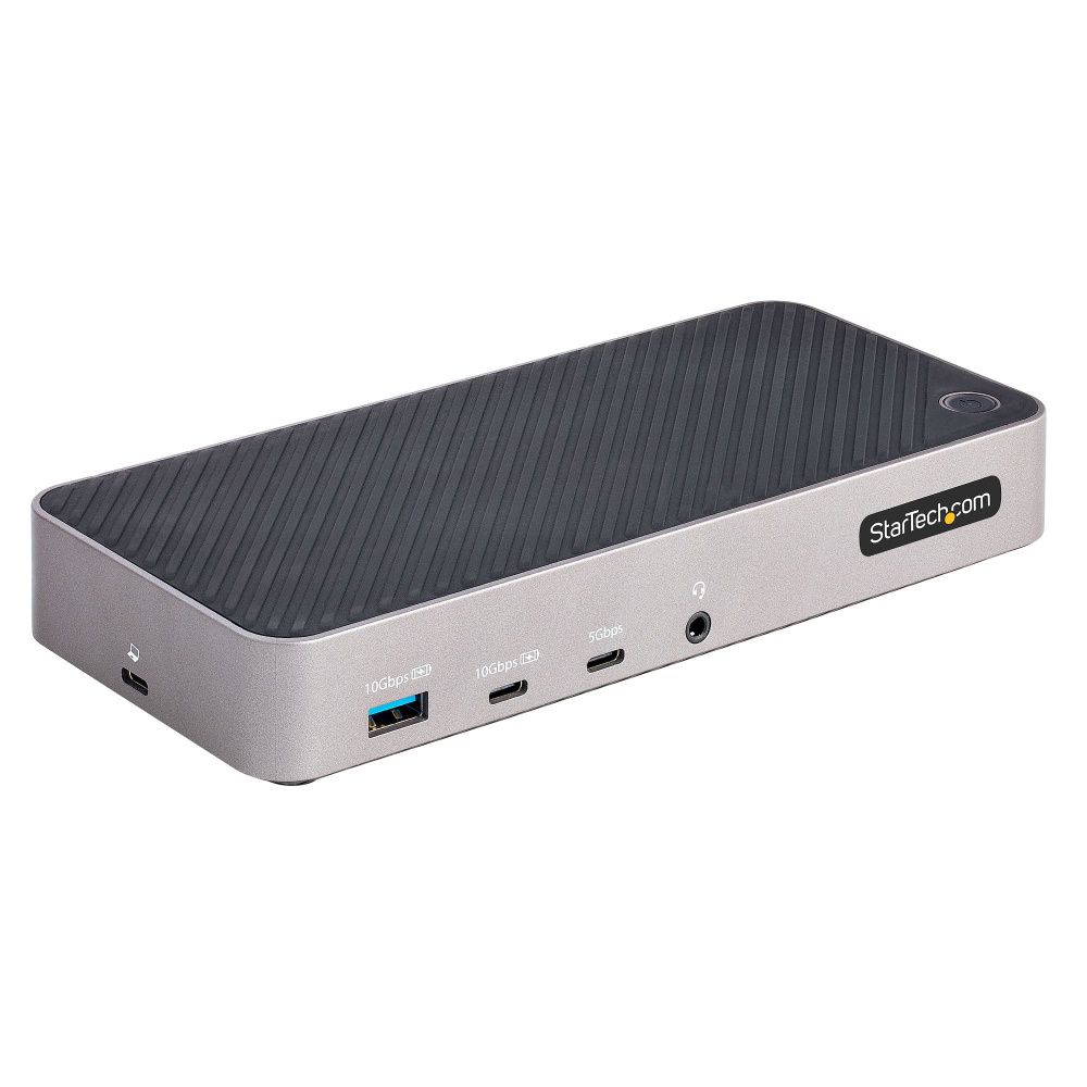 StarTech.com Docking Station 116N-USBC-DOCK USB-C, 1 x USB-C 3.0, 2 x USB-A 3.0, 3 x HDMI, 2 x DisplayPort, 1 x RJ-45, 1 x 3.5mm