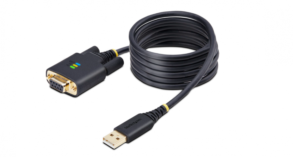 StarTech.com Cable USB-A Macho - RS-232 Hembra, 2 Metros