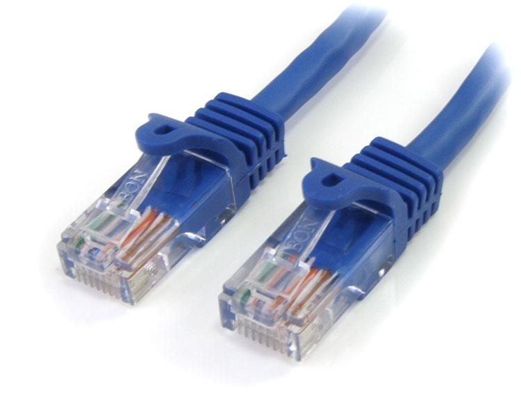 StarTech.com Cable Patch Cat5e UTP sin Enganches RJ-45 Macho - RJ-45 Macho, 5 Metros, Azul